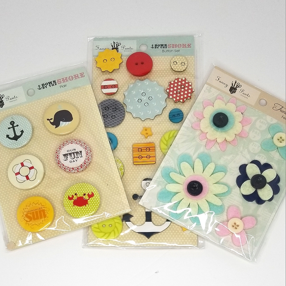 Fancy Pants NEW in Packages- Variety of Craft/Scrapbooking Supplies